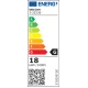 Λάμπα led PAR56 πισίνας λεπτή ρητίνης 18W 12V 9000K ψυχρό φως αδιάβροχη IP68