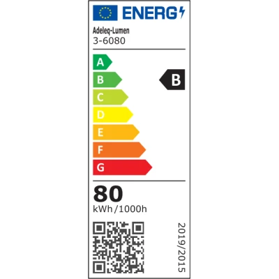 Led φωτιστικό δρόμου smd σε χρώμα γκρι 80W ενδιάμεσο φως 4000k 12240 Lumen στεγανό IP66 ΙΚ10