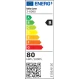 Led φωτιστικό δρόμου smd σε χρώμα γκρι 80W ενδιάμεσο φως 4000k 12240 Lumen στεγανό IP66 ΙΚ10
