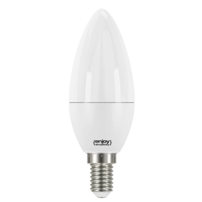 Λάμπα led κεράκι E14 7.2W 230V 3000k θερμό λευκό φως δέσμης 270° 806 lumen 15000h