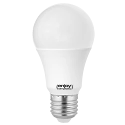Λάμπα led A60 αχλάδι E27 14W 230V 6500k  ψυχρό φως δέσμης 200° 1400 lumen 15000h