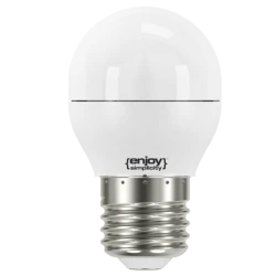 Λάμπα led σφαιρική Ø45 E27 3W 230V 3000k θερμό λευκό φως δέσμης 240° 250 lumen 15000h