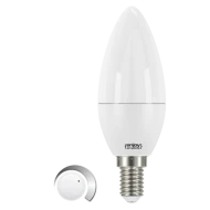 Λάμπα LED κεράκι B35 Ε14 5W 230V 3000k θερμό λευκό φως 470lm δέσμης 270° ντιμαριζόμενη