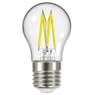 Λάμπα led filament P45-2 σφαιρική Ε27 2W 230V 3000k θερμό φως δέσμης 320° enjoy simplicity 15000h