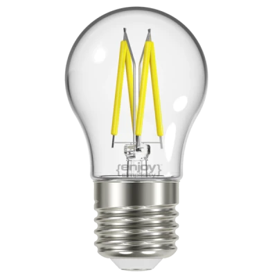 Λάμπα led filament P45-2 σφαιρική Ε27 2W 230V 3000k θερμό φως δέσμης 320° enjoy simplicity 15000h
