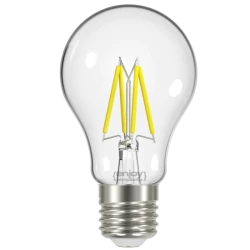 Λάμπα led filament A60-4 αχλάδι Ε27 7,2W 230V 3000k θερμό φως δέσμης 320° enjoy simplicity 30000h
