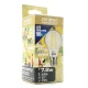 Λάμπα led filament A60-4 αχλάδι Ε27 7,2W 230V 3000k θερμό φως δέσμης 320° enjoy simplicity 30000h