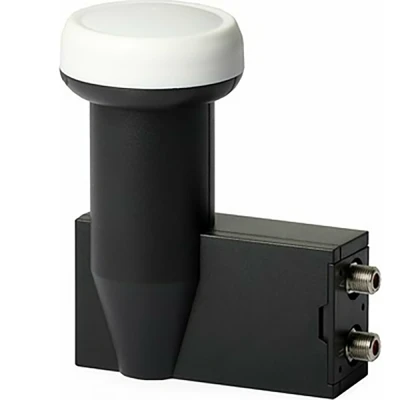 LNB wide band TERRA GT-WB1 LNB (μάτι) Wideband TERRA GT-WB1 2 εξόδων (H/V) για πολυδιακόπτες dSCR με θόρυβο 0.1dB