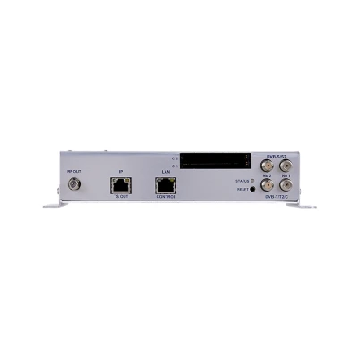 Επαγγελματικός ψηφιακός διαμορφωτής headend 2 εισόδων DVB-S/S2/T/T2/C και 2×FlexCAM σε 4 εξόδους RF DVB-T/C και IPTV με υποστήριξη FlexCAM LEMCO MLC-300