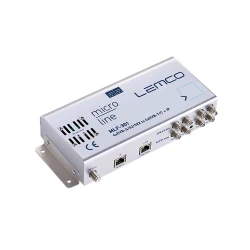 Επαγγελματικός διαμορφωτής headend 4 δορυφορικών εισόδων DVB-S/S2/S2X σε 4 εξόδους DVB-T/C RF και IPTV LEMCO MLF-301 Επαγγελματικός διαμορφωτής headend 4 δορυφορικών εισόδων DVB-S/S2/S2X σε 4 εξόδους DVB-T/C RF και IPTV LEMCO MLF-301