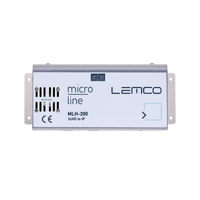 Ψηφιακός επαγγελματικός διαμορφωτής headend 2×HDMI σε IPTV streaming LEMCO MLH-200