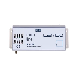Ψηφιακός επαγγελματικός διαμορφωτής headend 2×HDMI σε DVB-T/C και IPTV streaming LEMCO MLH-300
