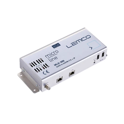 Ψηφιακός επαγγελματικός διαμορφωτής headend 2×HDMI σε DVB-T/C και IPTV streaming LEMCO MLH-300