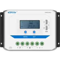 Ρυθμιστής φόρτισης PWM Epever VS4524AU 45A 12V/24V για φωτοβολταϊκά συστήματα