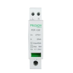 Αντικεραυνικό AC Projoy PER-C20 275V T1+T2 1P