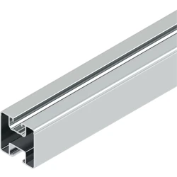 Προφίλ αλουμινίου 40x40mm ανοδιωμένο για στήριξη φωτοβολταϊκών πάνελ