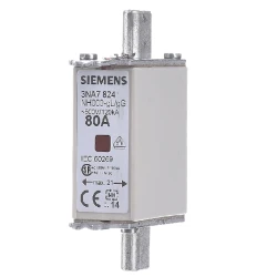 Μαχαιρωτή ασφάλεια Siemens 80A ΝΗ000 500V AC