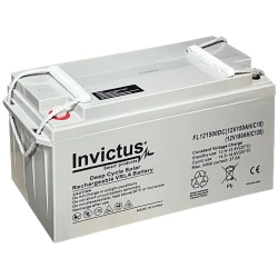 Μπαταρία μολύβδου solar 150Ah C10/180Ah C120 Invictus FL12-150