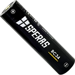 Μπαταρία λιθίου με προστασία & Type-C 18650-3400mAh Speras RC34
