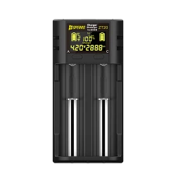 Έξυπνος φορτιστής 2 θέσεων Li-ion/Ni-MH/Ni-Cd με LCD Speras SP-ZT20 Έξυπνος φορτιστής 2 θέσεων Li-ion/Ni-MH/Ni-Cd με LCD Speras SP-ZT20