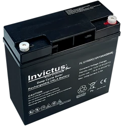 Μπαταρία μολύβδου solar 15Ah 12V Invictus FL12-15 Μπαταρία μολύβδου solar 15Ah 12V Invictus FL12-15