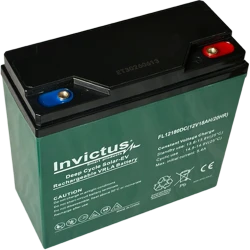 Μπαταρία μολύβδου 18Ah 12V Invictus FL12-18 EV Μπαταρία μολύβδου 18Ah 12V Invictus FL12-18 EV