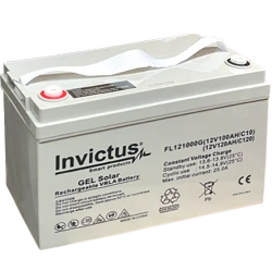 Μπαταρία μολύβδου solar GEL 100Ah C10/120Ah C120 Invictus FLG12-100 Μπαταρία μολύβδου solar GEL 100Ah C10/120Ah C120 Invictus FLG12-100