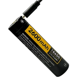 Μπαταρία λιθίου με προστασία & Type-C 18650-2600mAh Speras RC26 Μπαταρία λιθίου με προστασία & Type-C 18650-2600mAh Speras RC26