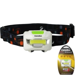 Φακός κεφαλής 3W COB Camelion S808-DB-3 Φακός κεφαλής 3W COB Camelion S808-DB-3