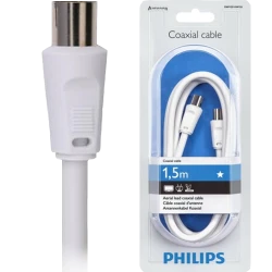 Καλώδιο κεραίας 1,5m Philips SWV2516W/10 Καλώδιο κεραίας 1,5m Philips SWV2516W/10