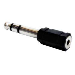 Adaptor ήχου MFAS 6.35-3.5 6,35mm Jack stereo αρσενικό σε 3,5mm stereo θηλυκό