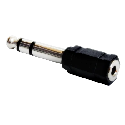 Adaptor ήχου MFAS 6.35-3.5 6,35mm Jack stereo αρσενικό σε 3,5mm stereo θηλυκό Adaptor ήχου MFAS 6.35-3.5 6,35mm Jack stereo αρσενικό σε 3,5mm stereo θηλυκό