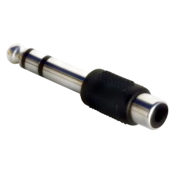 Adaptor ήχου MFAS 6.35-RCA 6,35mm Jack stereo αρσενικό σε RCA θηλυκό