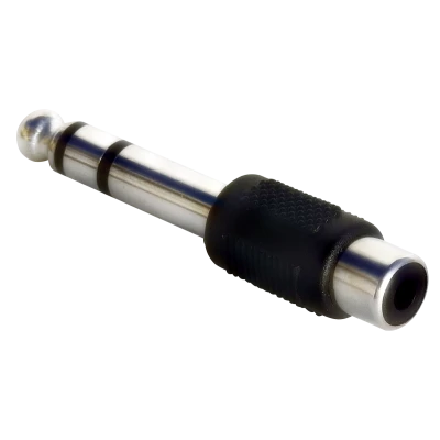 Adaptor ήχου MFAS 6.35-RCA 6,35mm Jack stereo αρσενικό σε RCA θηλυκό Adaptor ήχου MFAS 6.35-RCA 6,35mm Jack stereo αρσενικό σε RCA θηλυκό