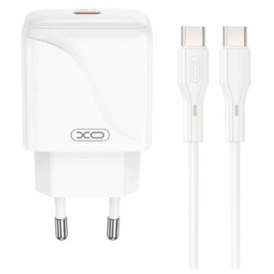 XO-L141 τροφοδοτικό-φορτιστής Type C 5V 20W με καλώδιο Type C XO-L141 τροφοδοτικό-φορτιστής Type C 5V 20W με καλώδιο Type C