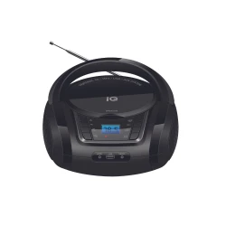 Φορητό ράδιο-CD με USB CD-498 black και αναπαραγωγή MP3/WMA