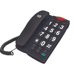 Σταθερό τηλέφωνο DT-836BB black με 3 μνήμες και ρυθμιζόμενη ένταση ακουστικού