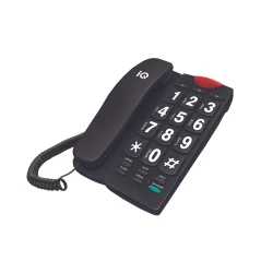 Σταθερό τηλέφωνο DT-836BB black με 3 μνήμες και ρυθμιζόμενη ένταση ακουστικού