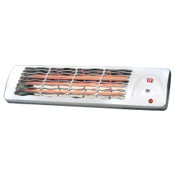 Θερμάστρα μπάνιου 1500W HT-1415 με αδιάβροχη προστασία IP65 και επιτοίχια στήριξη