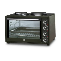 Ηλεκτρικό φουρνάκι 45lt με 3 εστίες 1800W KC-1241 black Ηλεκτρικό φουρνάκι 45lt με 3 εστίες 1800W KC-1241 black