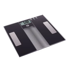 Ηλεκτρονική ζυγαριά με λιπομετρητή SC-742 black για έως 12 χρήστες Ηλεκτρονική ζυγαριά με λιπομετρητή SC-742 black για έως 12 χρήστες