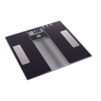 Ηλεκτρονική ζυγαριά με λιπομετρητή SC-742 black για έως 12 χρήστες