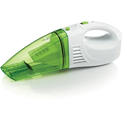 Επαναφορτιζόμενο σκουπάκι χειρός VC-963 green με 7.2V και επιτοίχια βάση
