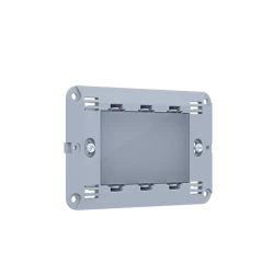 Βάση στήριξης με βίδες 3 στοιχείων 1P & λυχνία LED 1.6W 130LM 6000K ψύχρο φως   IP20
