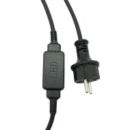 Καλώδιο με Φις LED μονοκάναλου φωτοσωλήνα ΙP44 & μήκος καλωδίου 1.5m