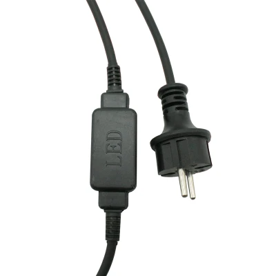 Καλώδιο με Φις LED μονοκάναλου φωτοσωλήνα ΙP44 & μήκος καλωδίου 1.5m Καλώδιο με Φις LED μονοκάναλου φωτοσωλήνα ΙP44 & μήκος καλωδίου 1.5m