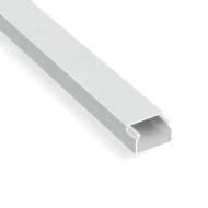 Κανάλι διανομής καλωδίων από PVC με διάσταση 20X10mm σε λευκό χρώμα 