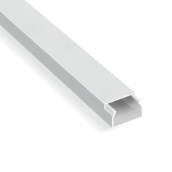 Κανάλι διανομής καλωδίων από PVC με διάσταση 20X10mm σε λευκό χρώμα 