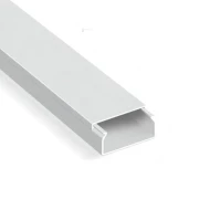 Κανάλι διανομής καλωδίων από PVC με διάσταση 40X16mm σε λευκό χρώμα Κανάλι διανομής καλωδίων από PVC με διάσταση 40X16mm σε λευκό χρώμα