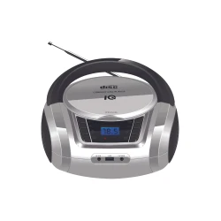 Φορητό ράδιο-CD με USB CD-498 silver για MP3/WMA αναπαραγωγή